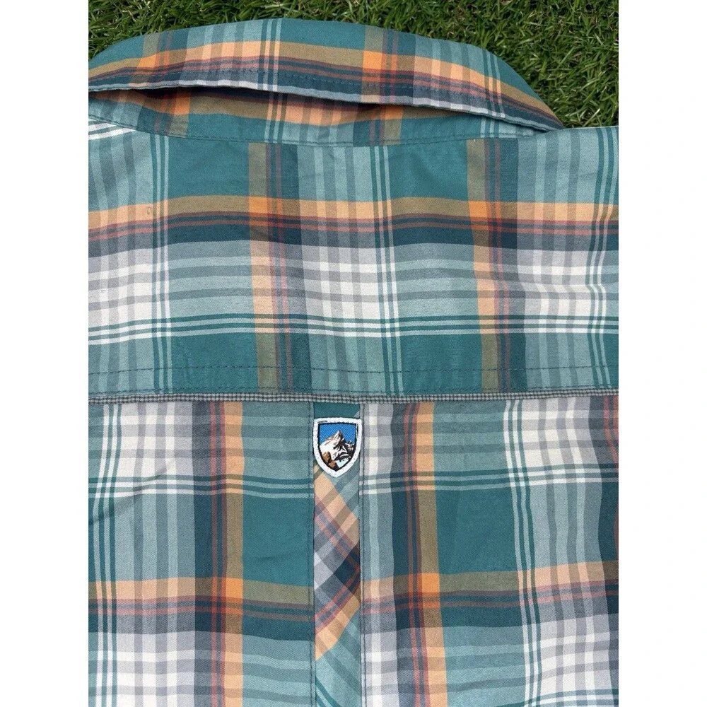 Kuhl XL Short Sleeve Pearl Snap